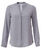 Fleur K229 L/S Blouse - Grey/White, Azulwear Corporate Clothing
