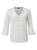 Sienna K228 3/4 Blouse - Cream/Black, Azulwear Corporate Clothing