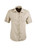 Ladies Safari S/S Blouse - Stone, Azulwear Outdoor & Safari Wear