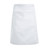 White Waiters Apron Front View Polycotton Hospitality Wear Azulwear Cape Town