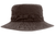 Chocolate Max Wash Bucket Hat from Azulwear, displaying the modern neutral washed palette and relaxed lightweight crown layout perfect for everyday sun protection and casual outdoor styling Cape Town