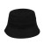 Black Bucket Hat Kids by Azulwear South Africa front view displaying the classic structured children's crown ready for custom school or team branding.