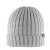 White Rib Knitted Cuffed Beanie from Azulwear Pretoria lifestyle shot of a worker wearing the thick insulated cap for outdoor cold weather uniform use.