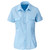 Sky Blue Ladies Short Sleeve Kensington Shirt, high-quality corporate clothing by Azulwear, providing the best smart-casual design in Polokwane.