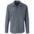 Mens Long Sleeve Kensington Shirt - Grey, Azulwear Corporate Wear