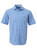 Mens Kingsley S/S Shirt - Blue - Azulwear