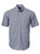 Mens Windsor Check S/S Shirt - Navy, Azulwear Corporate Clothing