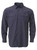 Mens K224 L/S Safari Shirt - Charcoal, Azulwear Outdoor & Safari Wear