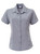 Zoe S/S Blouse - Pebble Grey, Azulwear Corporate Clothing