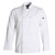 White Gordon Long Sleeve Chef Jacket  by Azulwear George