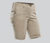 Khaki Ladies Safari Sunbird Slim Fit Shorts by Azulwear, showcasing the rugged bush-tone fabric built for outdoor field guides and wilderness excursions across South Africa