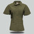 Mushika Short Sleeve Blouse by Azulwear, featuring the neat executive tailored cut ideal for luxury lodge hospitality staff and guiding uniforms in South Africa.