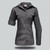 Charcoal Adventurer Long Sleeve Blouse by Azulwear, showcasing the premium lightweight outdoor fabric specially tailored for stylish women's bush shirts and game lodge uniforms across South Africa.