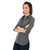 Donna Blouse 3/4 Check 3, Azulwear Corporate Wear South Africa Donna Blouse 3/4 Check 3, Azulwear Corporate Wear South Africa