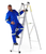 Royal Blue Dromex Conti Suit with  Reflective tape by Azulwear Workwear South Africa