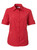 Angelique K202 S/S Blouse - Red, Azulwear Corporate Clothing