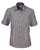 Angelique N20 S/S Striped Blouse - Charcoal/White, Azulwear Corporate Clothing