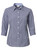 Ladies Kingsley K235 3/4 Blouse - Navy, Azulwear Corporate Clothing