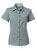 Ladies Miller K243 S/S Blouse - Bottle Green, Azulwear Corporate Clothing
