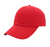 Crushed Nylon 6 Panel Cap - Red