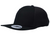 Black/Black -Polycotton 6 Panel Trucker