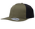 Olive/Black -Polycotton 6 Panel Trucker