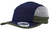 6 Panel Recycled Active Cap Navy/Olive by Azulwear Cape Town, South Africa
