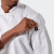 Maison White Long Sleeve Chef Jacket Side View by Azulwear South Africa