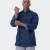 Rhodes Denim Long Sleeve Chef Jacket - Front View by Azulwear South Africa