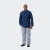 Full-length view of the Rhodes Denim Long Sleeve Chef Jacket by Azulwear, displaying the complete professional silhouette, premium durable denim fabric, and full-sleeve layout engineered for modern chef wear in Stellenbosch