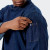 Rhodes Denim Long Sleeve Chef Jacket - Side View by Azulwear South Africa