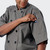 Pascal Sepia Short Sleeve Chef Jacket - Side View, Azulwear Chef Uniform South Africa