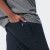Torres Solid Black Baggie Trouser, Side View, by Azulwear South Africa