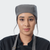 Sepia bandana kitchen skull wrap with adjustable tie-back straps for commercial uniform sets, Azulwear South Africa