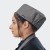 Sepia beanie cap kitchen skull hat with an elasticated back for commercial uniform sets, Azulwear Johannesburg.