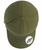 5 Panel Ripstop Unstructured Cap by Azulwear South Africa captured from a top-down bird's-eye angle to highlight its unique panel layout and geometric design.