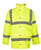 Lime Hi Viz Parka Jacket in Lime by Azulwear Reflective Workwear South Africa
