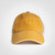 Mustard yellow and khaki Camper Trucker Cap from Azulwear, displaying the vibrant dual-tone crown, heavy washed cotton front panels, and breathable rear mesh layout ideal for summer promotions and outdoor safari adventures in Cape Town, South Africa