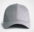 Grey Linen Cap by Azulwear South Africa shown in a direct, front-facing product shot that highlights its classic structured design.