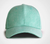 Mint Green Linen Cap by Azulwear South Africa shown in a direct, front-facing product shot that highlights its fresh pastel tone and classic structured design.