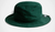 Bottle green Venture Hat by Azulwear, displaying the traditional deep bush tone, breathable embroidered eyelets, and wide sun-protective brim built for safari field guides across South Africa.