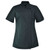 Charcoal and Black Duchess Madri Top Salon Tunic made from durable mini matt fabric, designed for beauty salon uniforms, spa wear, and healthcare professionals across South Africa.