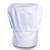 White chef hat with custom logo embroidery, professional chef wear and chef uniforms by Azulwear Cape Town.