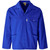 Premium Polycotton Conti Suit - Royal Blue Jacket, Azulwear Safety Workwear