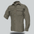 Mens Ratel Long Sleeve Shirt - Olive, Azulwear