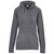 Ladies Dawson Polar Fleece Hooded Sweater - Charcoal, Azulwear Corporate Wear