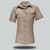 Safari Ratel Short Sleeve Shirt Ladies in Khaki, Bush Shirts by Azulwear South Africa