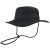Navy Fashion Floppy Hat from Azulwear shown from a side view, displaying the wide elegant sun-protective brim profile and lightweight fabric layout ideal for safari tours and outdoor events across South Africa
