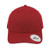 Red side profile of a UFlex classic everyday cap with custom branding, sports team merchandising by Azulwear Stellenbosch