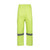 REBEL AquaSkin Rubberised Hi Viz Reflective Lime Rainsuit